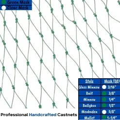 Cast Nets Bait Buster Cast Net - 1/4