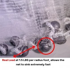 Bait Buster Cast Net - 3/16