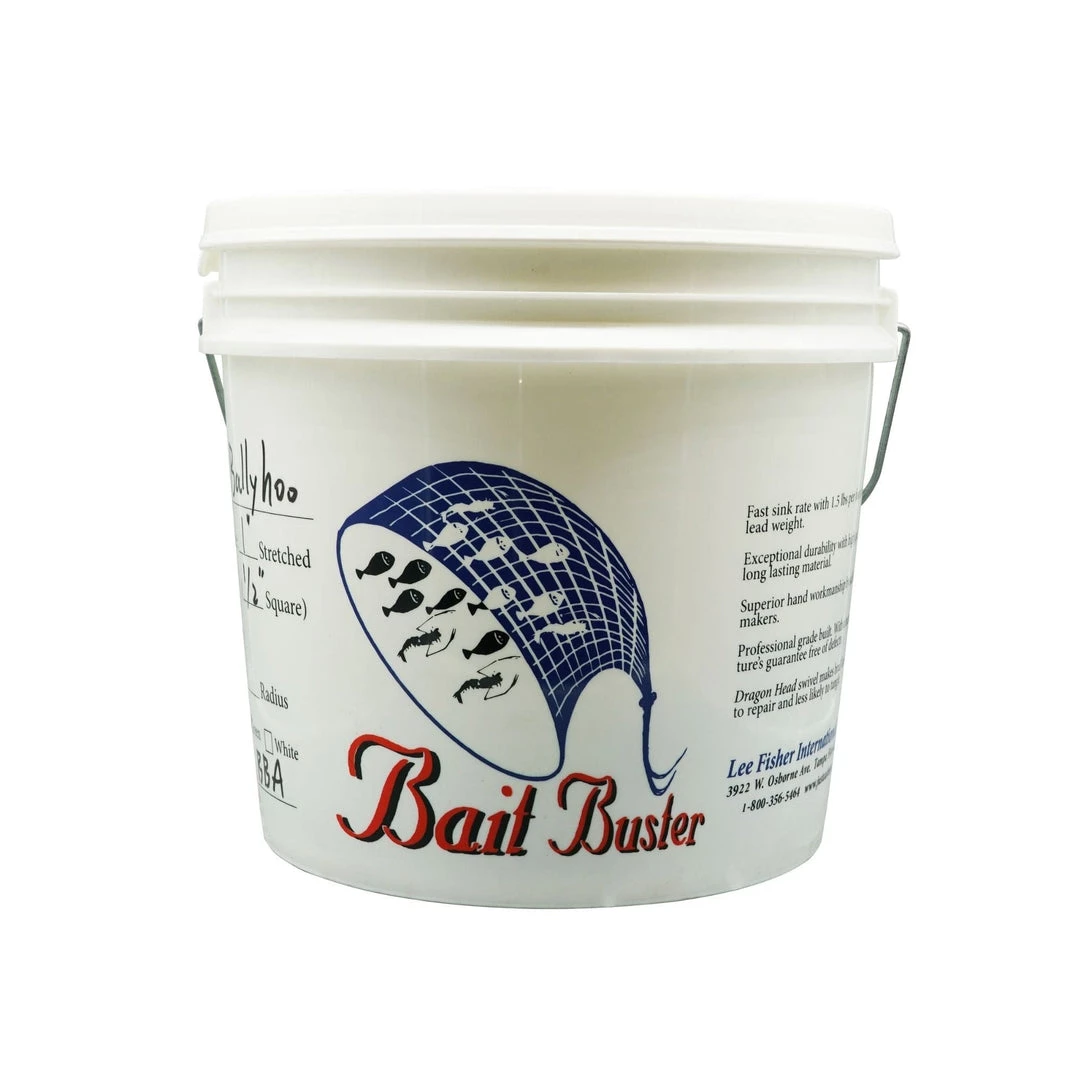 Bait Buster Cast Net - 5/8" Sq. Menhaden Mesh (1.5lb/ft) 8 Bait Buster Cast Net - 5/8" Sq. Menhaden Mesh (1.5lb/ft)