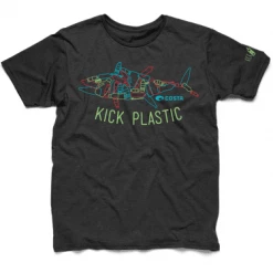 Apparel Costa Del Mar Kick Plastic Bottle Fish Short Sleeve T-shirt