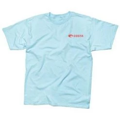 Costa Del Mar Logo Map Short Sleeve Shirt