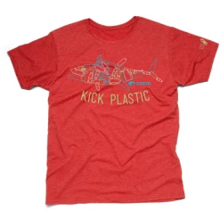 Apparel Costa Del Mar Kick Plastic Bottle Fish Short Sleeve T-shirt