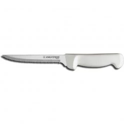 Accessories Dexter Russell Basics® 8" Scalloped Utility Blade, White Handle (P94848)