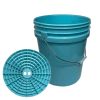 Lee Fisher Sports 5 Gallon Bucket-Detailing Kit-5 G. Bucket, Grit Shield Accessories