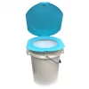 Lee Fisher Sports Toilet Seat Snap On Bucket-Convenience, Portable, Fits On 3.5 Gallon, 5 Gallon Bucket. (Bucket Sell Separately) Bucket & Accessories 2 Lee Fisher Sports Toilet Seat Snap On Bucket-Convenience, Portable, Fits On 3.5 Gallon, 5 Gallon Bucket. (Bucket Sell Separately) Bucket & Accessories
