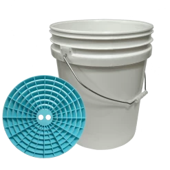 Lee Fisher Sports 5 Gallon Bucket-Detailing Kit-5 G. Bucket, Grit Shield Accessories