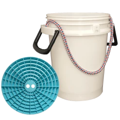 Lee Fisher Sports ISAMRT 5 Gallon Bucket-Detailing Kit-5 G. Ismart Bucket With Rope, Grit Shield