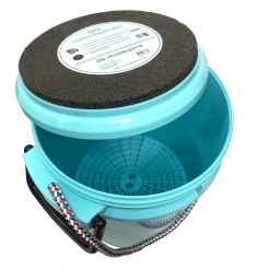 Lee Fisher Sports ISMART 5 Gallon Bucket-Premium Series Kit-5 G. ISMART Bucket, Bucket , Padded Seat, Grit Shield Package