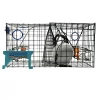 Joy Fish Maryland Blue Crab Heavy Duty Crab Trap, 24"x12"x12" With Gauge Accessories