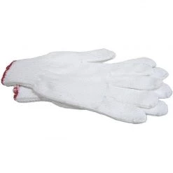 Joy Fish White Polyester Gloves Apparel