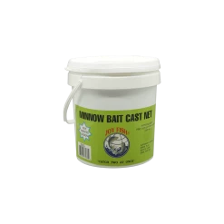 Joy Fish Minnow Cast Nets: (1/4" Sq. Mesh)