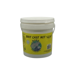 Joy Fish Mako Nylon Cast Net - 3/8" Sq. Bait Mesh