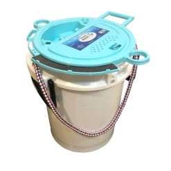 Lee Fisher Sports - 5 Gallon ISmart Bucket (Rope Handle) With Essential Top Accessories
