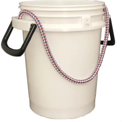 Lee Fisher Sports Bucket - 5 Gallon ISmart Bucket With Rope Handle Accessories