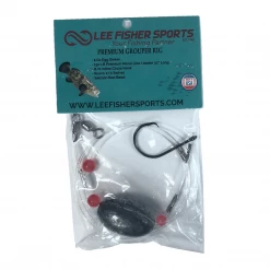 Lee Fisher Sports Joy Fish Grouper Leader W/ Circle Hook-Made In USA 10 Lee Fisher Sports Joy Fish Grouper Leader W/ Circle Hook-Made In USA