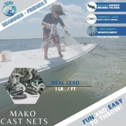 Mako Bait Cast Net (3/8