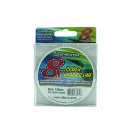 Ohero 8X Power Braided Line, 10-40lb Terminal Tackle