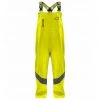 Pelagic Safety Yellow Charcoal Stormbreaker Bibs - Displayed Product Apparel