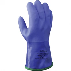 Atlas Showa Apparel Showa 490 Triple Dipped PVC Gloves With Insulating Acrylic Fleece Liner 5 Atlas Showa Apparel Showa 490 Triple Dipped PVC Gloves With Insulating Acrylic Fleece Liner
