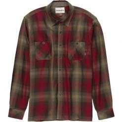 Simms Men's Black's Ford Flannel Shirt