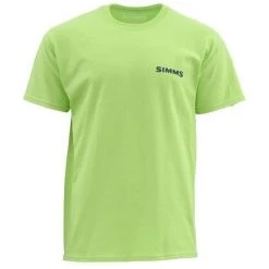 Simms Men's Woodblock Tarpon Short Sleeve Shirts Apparel