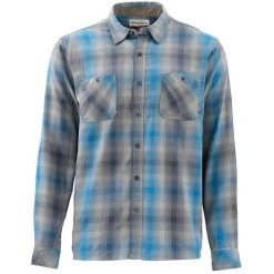 Simms Men's Black's Ford Flannel Shirt