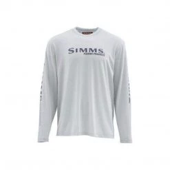 Apparel Simms Women's Tech Tee Long Sleeve, Color: Tundra, Size: XL