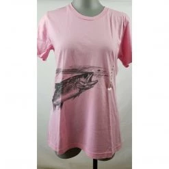 Apparel Steve Whitlock Signature Women's Tone On Tone Freshwater Trout SS Slim Cut Shirts