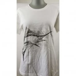 Apparel Steve Whitlock Signature Women's Tone On Tone Marlin SS Slim Cut Shirts