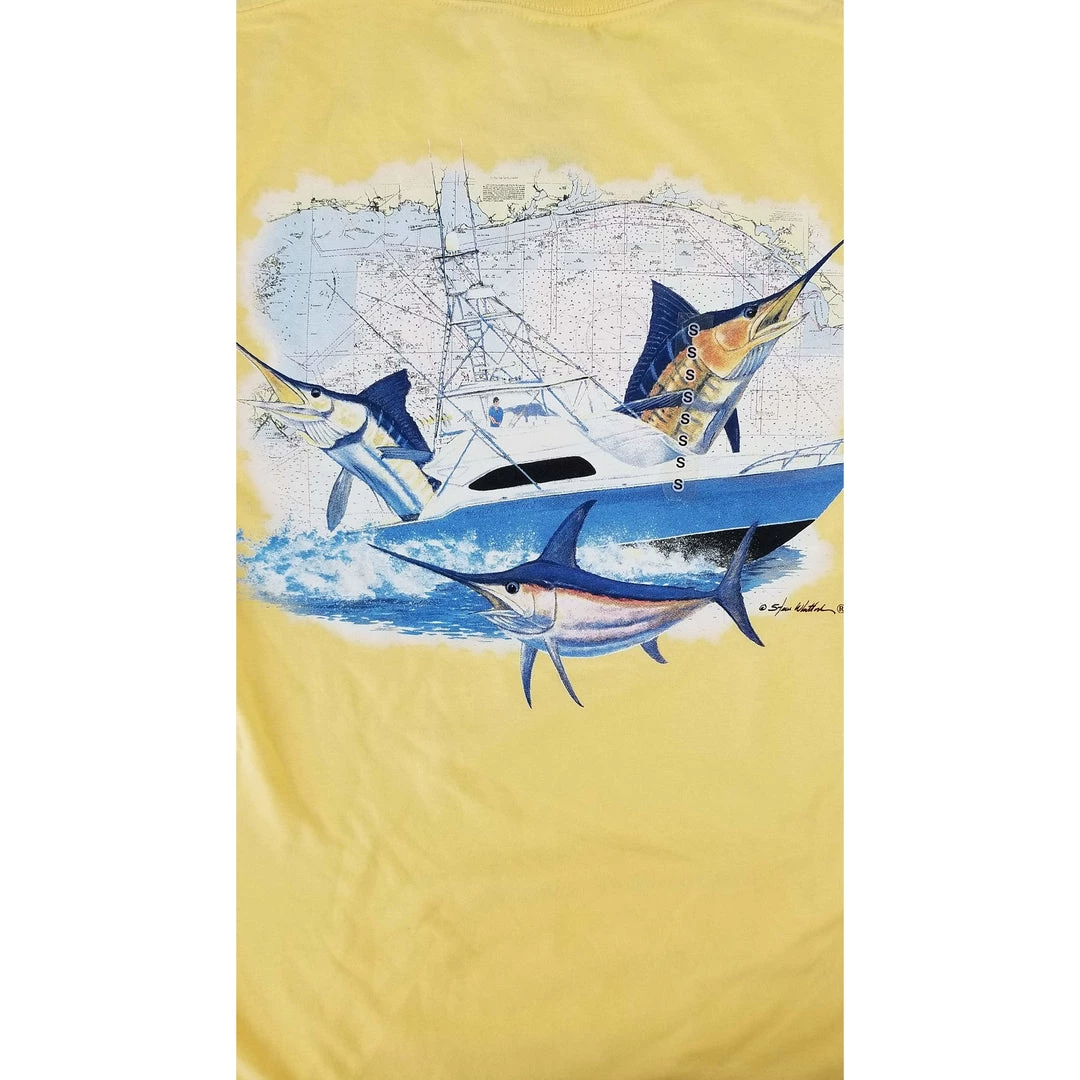 Steve Whitlock Signature Men's AL Flag Gulf Slam SS Shirts Apparel 7 Steve Whitlock Signature Men's AL Flag Gulf Slam SS Shirts Apparel