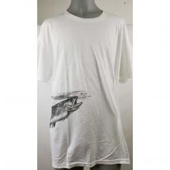 Apparel Steve Whitlock Signature Men's Tone On Tone Freshwater Trout SS Shirt (Picture In Front)