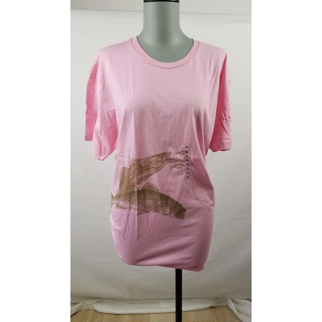 Steve Whitlock Signature Women's Tone On Tone Saltwater Trout SS Shirts Apparel 4 Steve Whitlock Signature Women's Tone On Tone Saltwater Trout SS Shirts Apparel