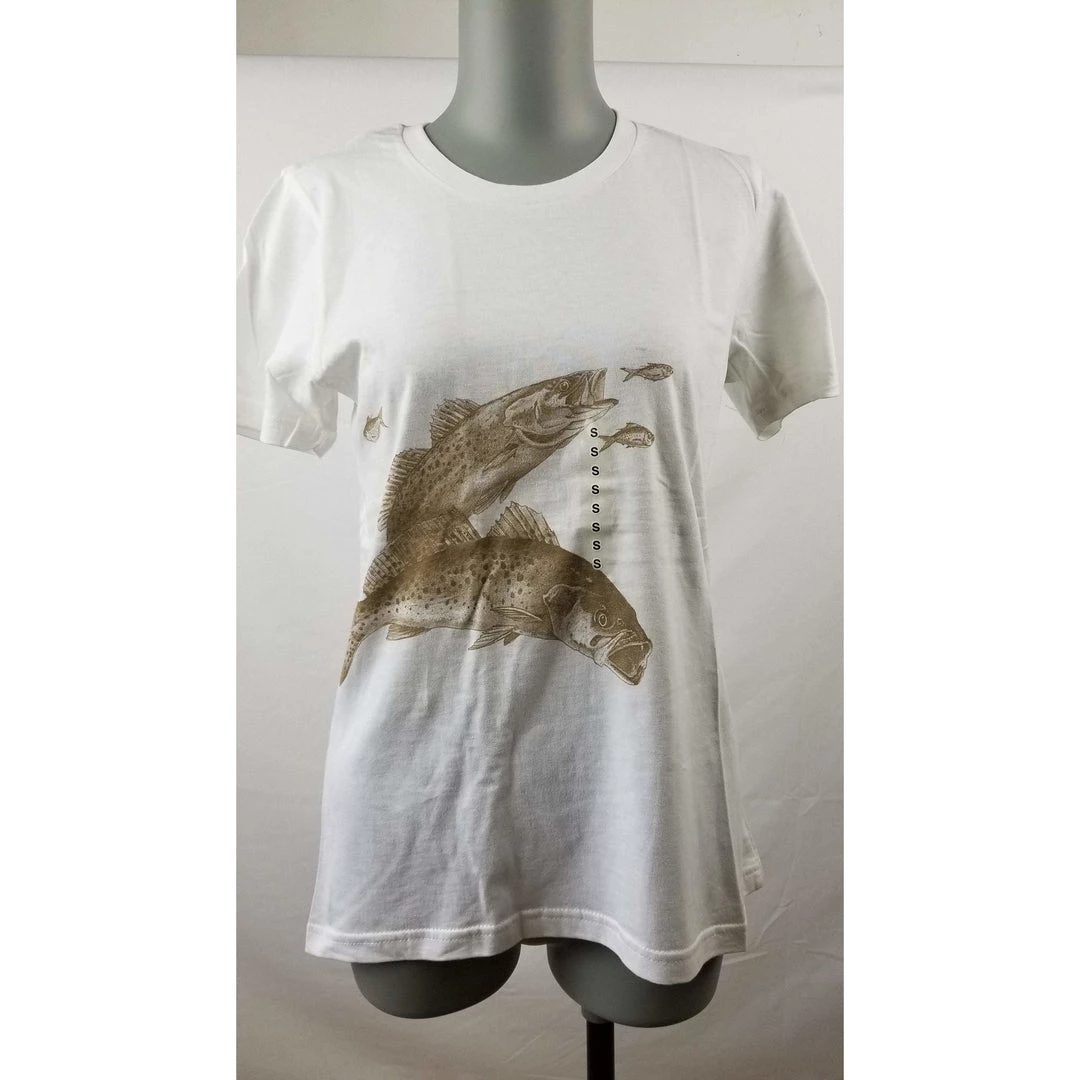 Steve Whitlock Signature Women's Tone On Tone Saltwater Trout SS Shirts Apparel 5 Steve Whitlock Signature Women's Tone On Tone Saltwater Trout SS Shirts Apparel