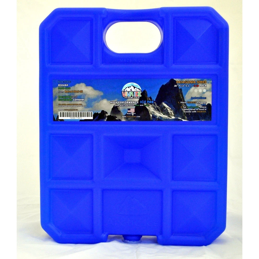Viva Patagonia Cooler Pack-Freezing Point 28°F (2.5lbs/5lbs) 3 Viva Patagonia Cooler Pack-Freezing Point 28°F (2.5lbs/5lbs)
