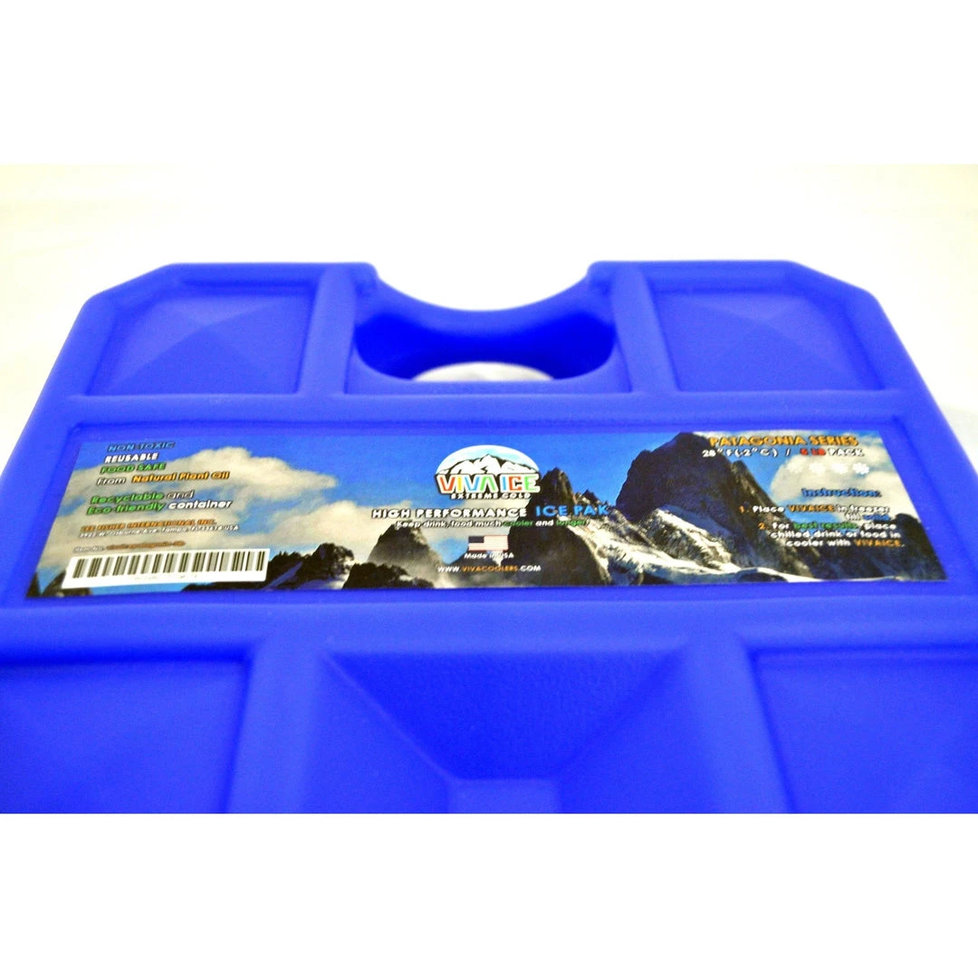 Viva Patagonia Cooler Pack-Freezing Point 28°F (2.5lbs/5lbs) 6 Viva Patagonia Cooler Pack-Freezing Point 28°F (2.5lbs/5lbs)